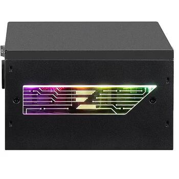 Zalman Barošanas bloks ZM1000-TMX2, 1000W, 4x6+2pin, 3 SATA, 80 PLUS Zelts, RGB, Pilnībā modulārs (ZM1000-TMX2)