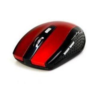 Media-Tech беспроводная оптическая мышь MT1113R, 1600 DPI, 5 кнопок, беспроводная, USB, 10 м, AAA батареи, универсальная форма (MT1113R)