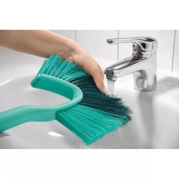 Leifheit Dusty 1041510 щетка для пыли, телескопическая ручка 110-190см, ширина щетки 26см, треугольная форма, кольцо 360° (1041510)
