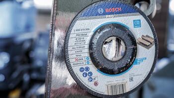 X-LOCK Standard for Metal 125 × 6 × 22,23 mm, Mazām leņķa slīpmašīnām PRO METAL SLĪPRIPA, 2608619366, BOSCH (2608619366)