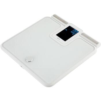 Jata HBAS2501 напольные весы, 180кг, 0.1кг, Bluetooth, LCD, 8 датчиков, анализ жира/мышц/воды/костей, автоотключение (HBAS2501)
