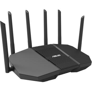 Asus маршрутизатор 90IG0A30-MO9C10 Wi-Fi 7 9400 Мбит/с, Три диапазона, 4x 2.5G порта, AiMesh, 6 антенн, Черный (90IG0A30-MO9C10)