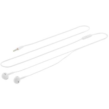 Tellur Наушники TLL162152, 20г, белый, 105dB, проводные, 16Ω, 1.2м, вкладыши, 20Гц-20КГц, встроенный микрофон (TLL162152)