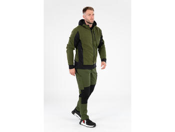 Yato флисовая куртка с капюшоном YT-79191, XL, 188-196 см, 110-118 см, 300 г/м², 100% полиэстер, 5 карманов, молния, категория I (YT-79191)