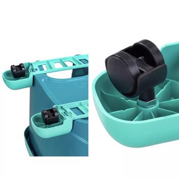 Leifheit Clean Twist Ergo 1052103, тележка для ведра, вращение 360°, совместима с ведрами Clean Twist ergo (1052103)