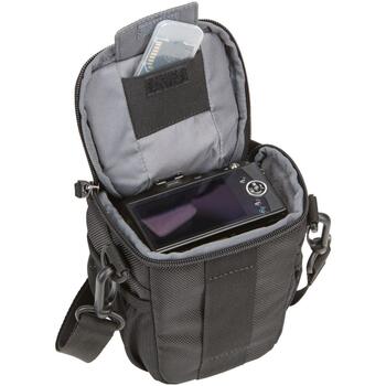 Case Logic Bryker Чехол для камеры CSCBRCS-101, 110x75x135mm, 0.18kg, черный, наплечная сумка, полиэстер, карманы на молнии (3203656)