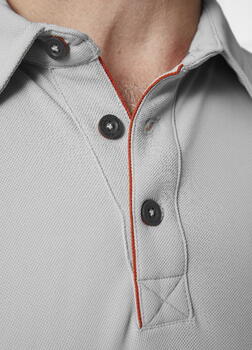 Helly Hansen рубашка поло Kensington Tech 79248_931-M, M, 100% полиамид, 185 g/m², UPF 40+, застежка на пуговицы, боковые разрезы (79248_931-M)