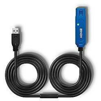 Lindy 43229 USB удлинитель 15м, USB 3.0, USB A мужской/USB A женский, 5Gbps (43229)
