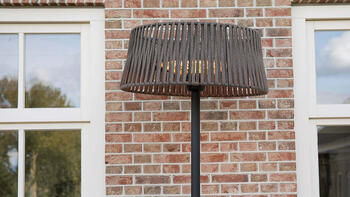 Infrasarkanais sildītājs 2100 W ar statīvu IP44 terasēm un lapenēm ARTIX M-SO BROWN Sunred (ARTIX M-SO BROWN)