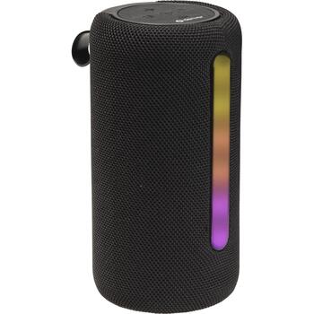 Denver Портативная Bluetooth колонка BTL-330B 111151020890, 2x5 W, 1200 mAh, Bluetooth 5.3, microSD, LED подсветка (111151020890)