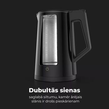 Умный электрический чайник 2200W 1.7L двойные стенки Strix функция контроля температуры Wi-Fi LED автоматическая защита AEK0007S Aeno (AEK0007S)