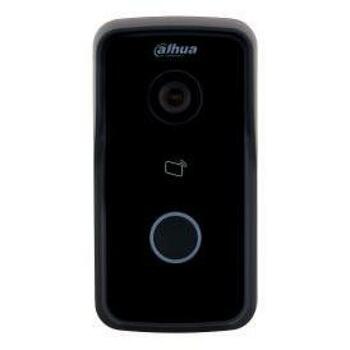 Dahua VTO2111D-P-S3 Домофон, 1 RJ45, 1 вход тревоги, 1 выход тревоги, 12 VDC, 1 A, PoE, черный (VTO2111D-P-S3)