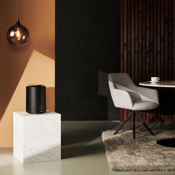 Умный Wi-Fi конвекционный обогреватель Threesixty 2 с вентилятором, поддержка Android/iOS/Tuya 1800 Вт до ~30 м² Чёрный DXCH30 DUUX (DXCH30)