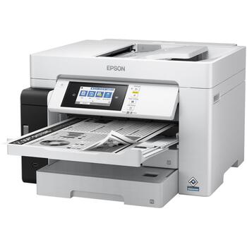 Epson Многофункциональный принтер EcoTank M15180 C11CJ41406, 3-в-1, A3, 25 стр/мин, 1200 x 1200 dpi, Wi-Fi, черно-белый (C11CJ41406)