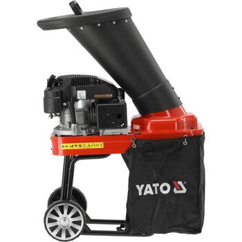 Yato zaru smalcinātājs YT-85580, 3.5 kW, 196 cm³, 45 mm, 30 l, benzīna, četrtaktu, LONCIN LC1P70FC, manuāla palaišana, 3000 min⁻¹ (YT-85580)