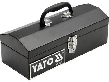 Yato YT-0882 instrumentu kaste, 360x150x115 mm, tērauds, 0.6 mm, 1 nodalījums (YT-0882)