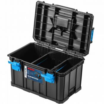 Hogert instrumentu kaste HT7G502, 530x355x355mm, 50kg, noņemami organizatori, rokturis, ABS (HT7G502)