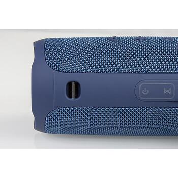 Manta Беспроводная колонка SPK130GO-BL, 10W, 2x5W, IPX4, BK 5.0, 10m, USB, SD, AUX-in, FM, TWS, 3,7V, 1200mAh (SPK130GO-BL)