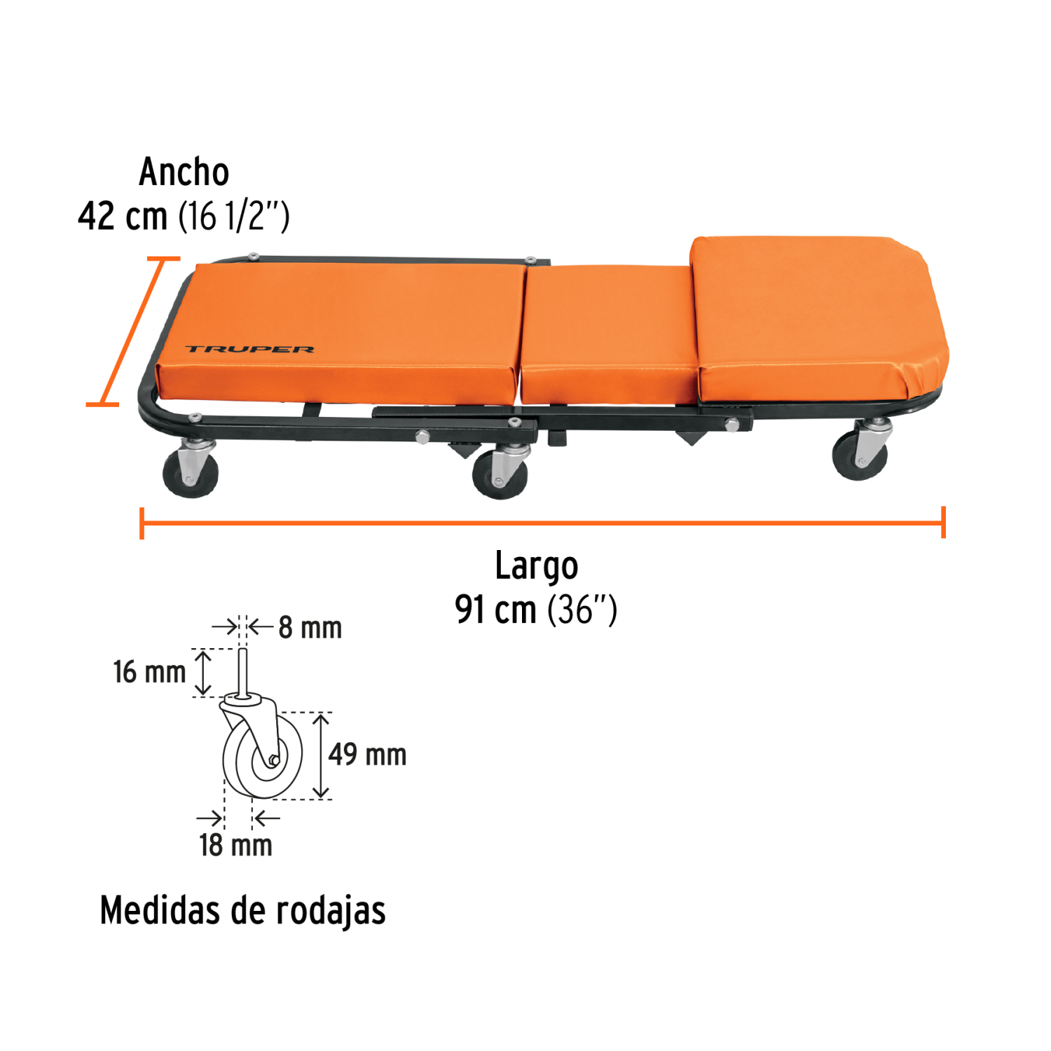 Servisa krēsls & remonta ratiņi CATA-36X TRUPER (CATA-36X)