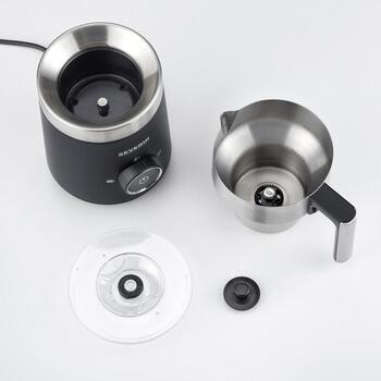 Severin SM 3585 вспениватель молока, 500 Вт, 0,5 л, 3 программы, индукционная технология, 360° светодиодное кольцо (3585)