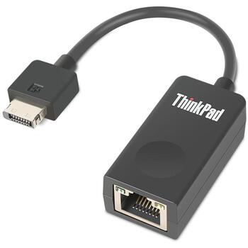 Lenovo Ethernet Extension Adapter Gen 2 4X90Q84427, 0.08 м, RJ-45 - женский, черный, Plug and Play (4X90Q84427)