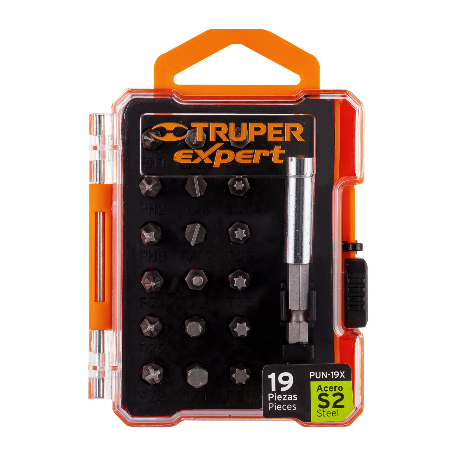 Uzgaļu komplekts, 19gab Expert® PUN-19X TRUPER (PUN-19X)