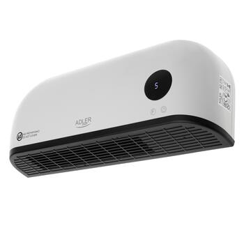 Gaisa aizkars ar LED displeju un 2000 W jaudu AD 7751 Balts Adler (AD 7751)