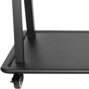 Neomounts televizora statīvs NS-M4000BLACK, 60-105 collas, VESA 200x200-1000x600 mm, 150 kg, regulējams augstums (NS-M4000BLACK)