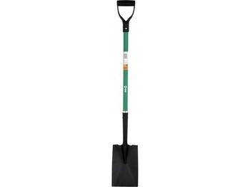 Flo lāpsta 35836, 120cm, 17.5x27cm, stikla šķiedras kāts, tērauda darba daļa, Y rokturis (35836)