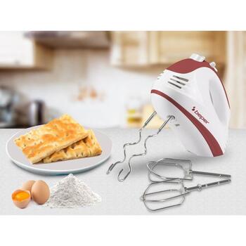 Beper Миксер P102SBA101, 300 Вт, 5 скоростей, турбо режим, стальные насадки, можно мыть в посудомоечной машине (P102SBA101)