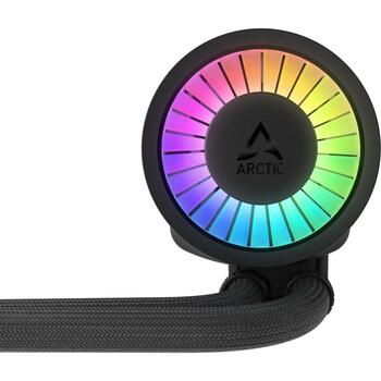 Arctic CPU Dzesētājs Liquid Freezer III Pro 420 A-RGB ACFRE00185A, 186m³/h, 3 ventilatori, 5.2mmH2O (ACFRE00185A)