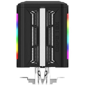 Zalman Dzesētājs CNPS16X Black, 120mm, 4D dizains, 1500 RPM, 27 dB, 49 cfm, 4 siltuma caurules, PWM atbalsts (CNPS16X Black)