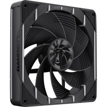 Gamemax Korpusa ventilators TORNADO T12 ARGB-R, 130mm, 66.89 cfm, 800-2200 rpm, 32.12 dBA, Hidrauliskais gultnis (TORNADO T12 ARGB-R)