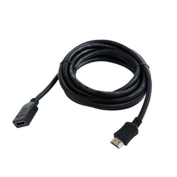Gembird HDMI удлинитель CC-HDMI4X-6 1.8м, 18 Гбит/с, 3D TV, 4096 x 2160, 60 Гц, HEC, HARC (CC-HDMI4X-6)