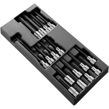 Facom MOD.SHPB TORX XZN набор шестигранных головок, 2.3 кг, 5-18 мм, M6-M18, T40-T70 (MOD.SHPB)
