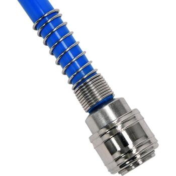 Yato Spirālveida gaisa šļūtene YT-24207, 8 mm, 12 mm, 5 m, PU, 1.2 MPa, ātrie savienojumi (YT-24207)