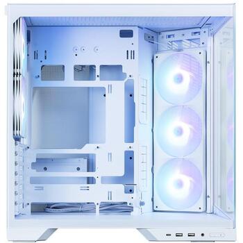 Zalman D50 WHITE, корпус для ПК ATX Mid Tower, 3x120мм вентилятора, белый (D50 WHITE)