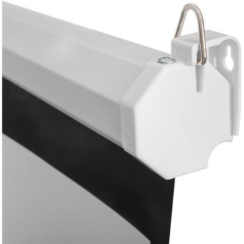 Sbox Projektoru ekrāns PSM-4/3-120-2, 240x180cm, 4:3, matēts balts audums, tērauds, nolaižams, siena, griesti (PSM-4/3-120-2)