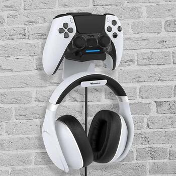 Subsonic Зарядное устройство для контроллера PS5 SA5655, Черный, Белый, Игровой контроллер, DualSense, DualSense Edge, 1 (SA5655)