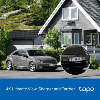 TP-Link Tapo C660 KIT, 4K 8MP, 18x цифровой зум, 360° AI отслеживание, солнечная батарея, IP65, 2.4/5 ГГц, ночное видение (TAPO C660 KIT)