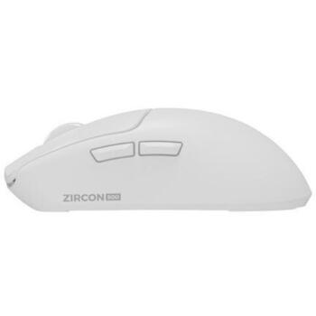 GENESIS Zircon 500 G2 NMG-2114 игровая мышь, 10000 dpi, 2.4 GHz, Bluetooth, USB Type-C, оптическая, 6 кнопок, белая (NMG-2114)
