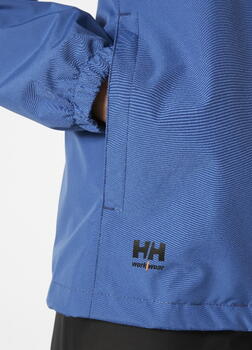 Helly Hansen sieviešu darba jaka Manchester 2.0 zip in 71262_558-L, zila, L, 100% poliesteris 152 g/m², EN 343:2019 kl. 3,4 (71262_558-L)