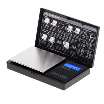 Высокоточные кухонные весы с максимальной нагрузкой 01 kg черные AD3176 Adler (AD 3176)