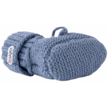 Lodger Slipper merino шерстяные пинетки SLM 329_0-6, 0-6M, синие, 100% мериносовая шерсть, осень/зима, для мальчиков (SLM 329_0-6)
