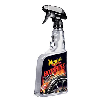 Meguiar’s G12024 – Hot Shine Tire Spray – средство для шин с эффектом влажного блеска (710 мл, США) (G12024)