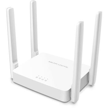 Mercusys беспроводной маршрутизатор AC10, 1200 Мбит/с, 4 антенны, Dual-band, WPS, MU-MIMO, активный родительский контроль (AC10)