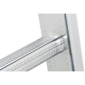 Hailo S100 ProfiLOT 039309507, kombinējamās kāpnes, alumīnijs, 2x9+1x8 pakāpieni, 150kg, 658cm, LOT sistēma (039309507)