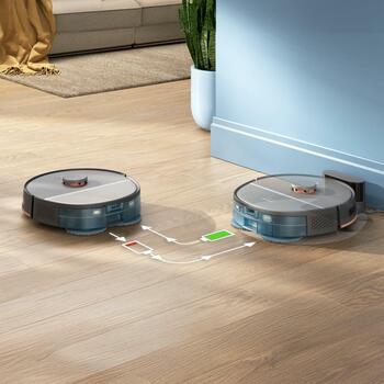 Philips робот-пылесос XU5000/10, мешок для пыли, 0.26 L, 66 дБ, Li-Ion 4800 мАч, 200 мин, Wi-Fi, 1.5 м шнур, 4 уровня всасывания (XU5000/10)