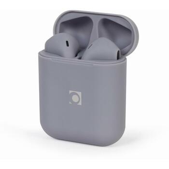 Gembird Austiņas TWS-SEA-GW, 10m, 20-20000Hz, 200mAh, Li-Poly, uzlādes indikators, pieskāriena kontrole (TWS-SEA-GW)