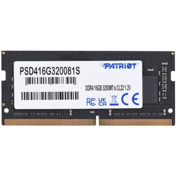 Patriot Memory Signature PSD416G320081S memory module 16 GB 1 x 16 GB DDR4 3200 MHz (PSD416G320081S)